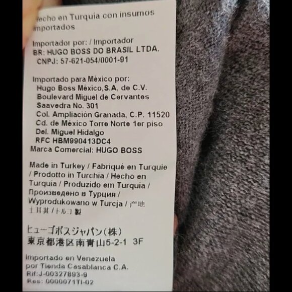 Boss Hugo Boss Extra Fine Merino Wool Sweater - Picture 7 of 8